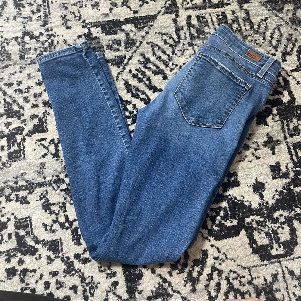 Paige Destroyed Skinny Jeans